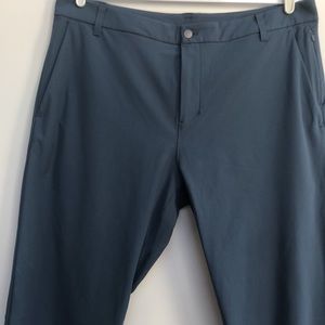 Lululemon Commission Pant 38x32 Blue